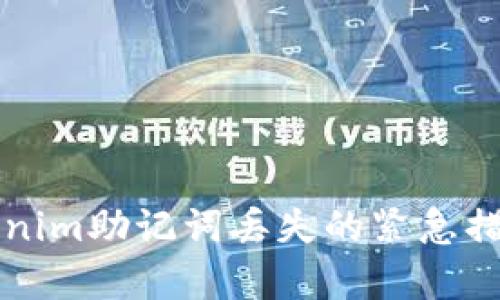 如何應(yīng)對(duì)Tokenim助記詞丟失的緊急措施與恢復(fù)指南